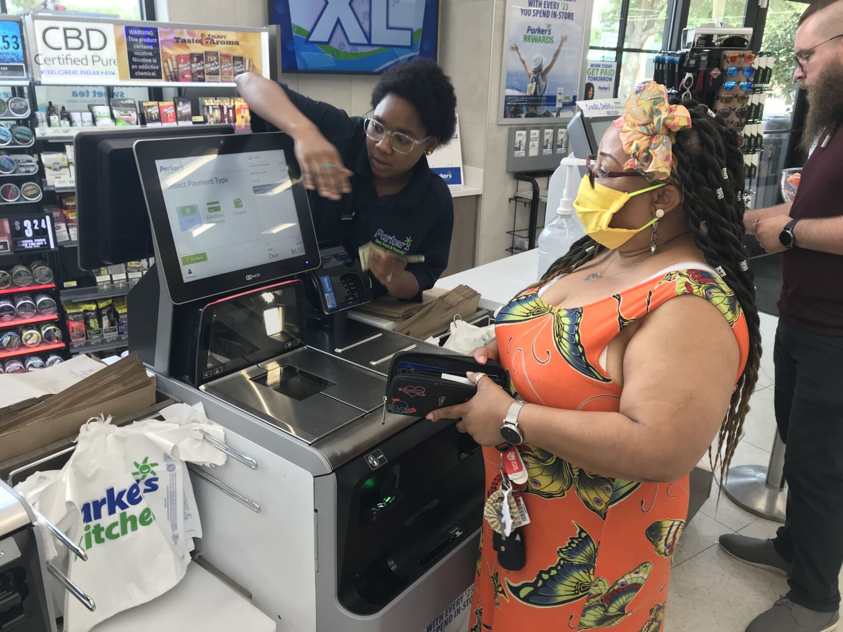 Parker's Kitchen self-checkout